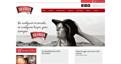 Desktop Screenshot of cafessalvador.com